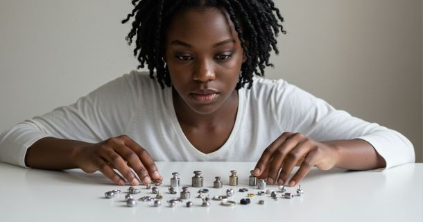 Uchaguzi wa uzito wa labia ikiwa ni pamoja na sinkers za uvuvi, uzito wa gramu, na uzito wa mapambo ya kusudi maalum kwenye maonyesho