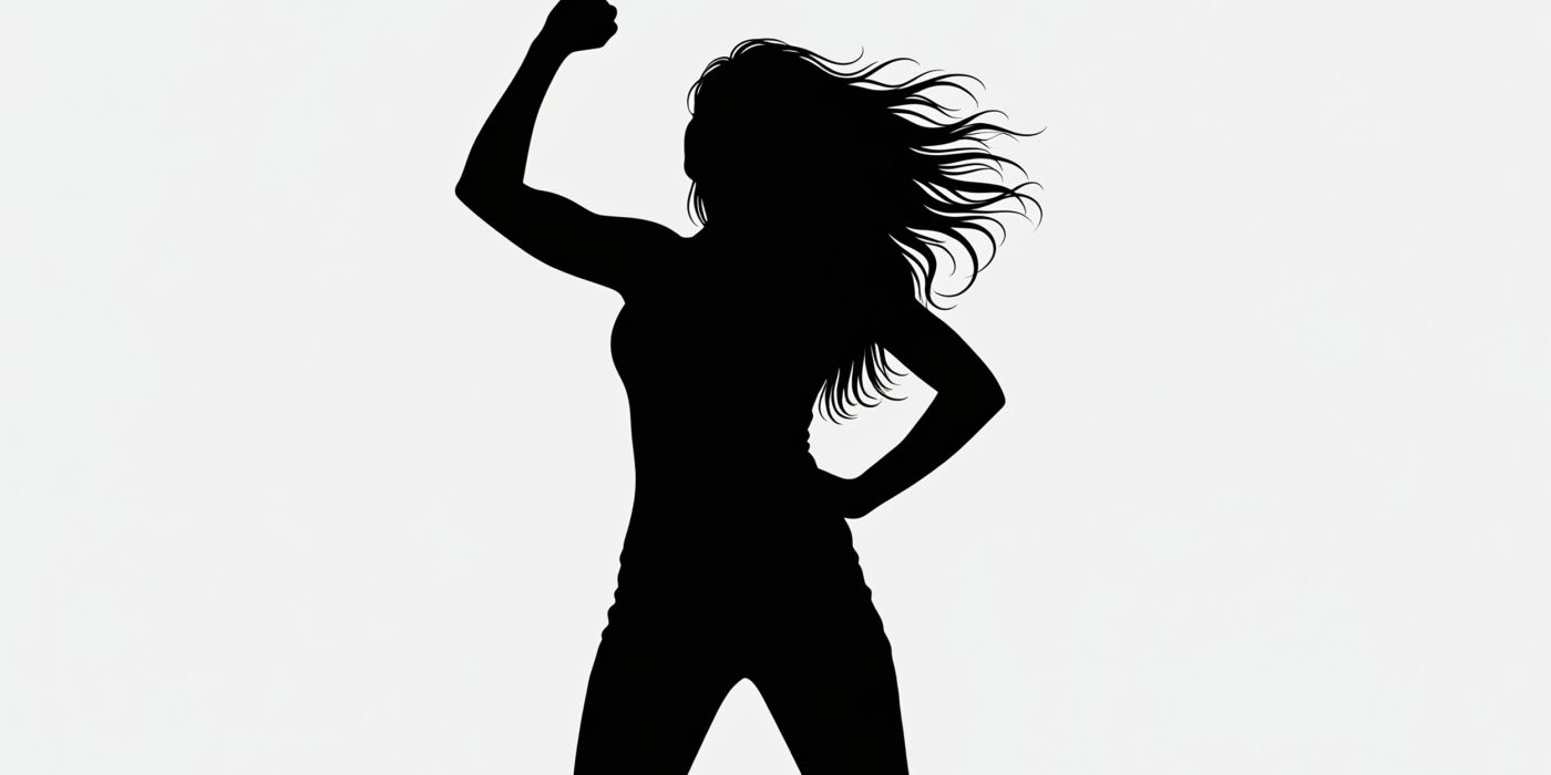 silhouette de femme forte explorant la pratique de l'&eacute;tirement des l&egrave;vres